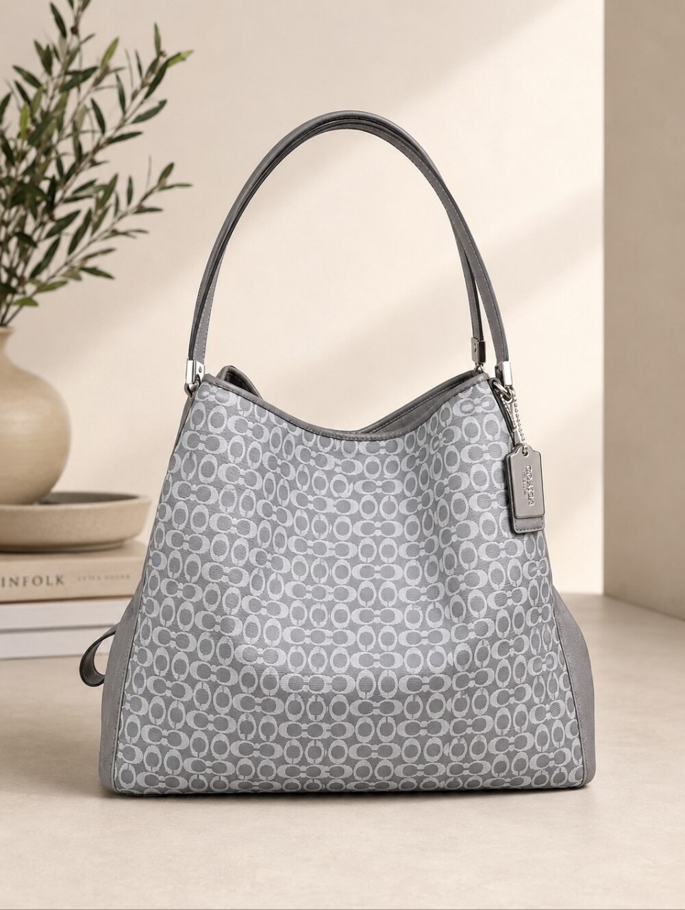 Coach Op Art Needlepoint Madison Phoebe Purse Bag